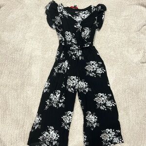Hot Kiss large black and white jumpsuit romper